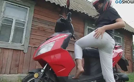 Solo Motorcycle Ride Turns into Explicit Fantasy